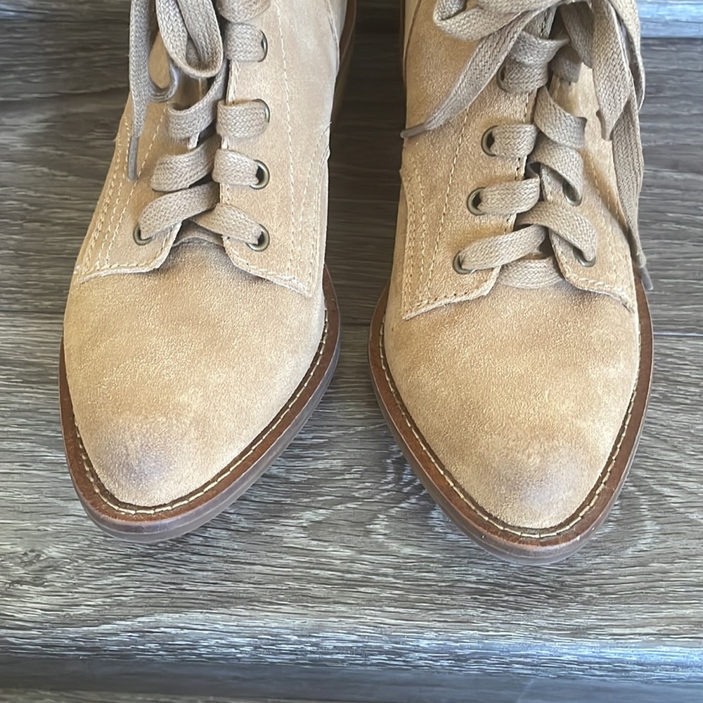 Dingo (NWOT) Western Suede Lace-Up bootie Style - Picture 9 of 9